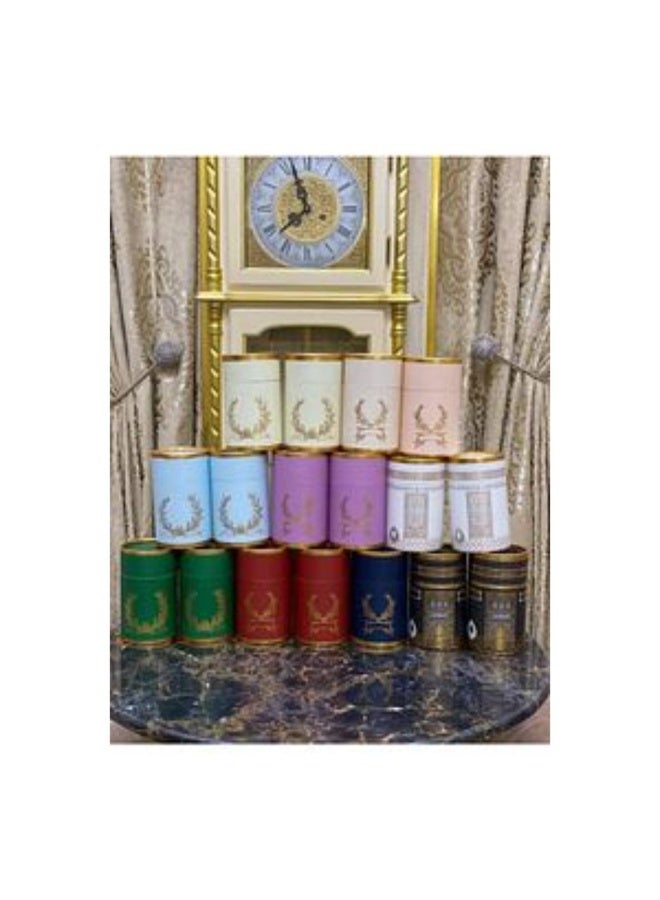 سجادة صلاة ومسبحة مع علبة هدايا أسطوانية أنيقة - مجموعة هدايا إسلامية - Image 2